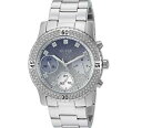 【送料無料】guess womens stainless steel crystal watch u0774l6 nwt(2)