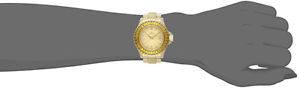 【送料無料】invicta womens angel crystal accented twotone stainless steel watch 17941