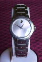 【送料無料】gripping movado museum se brushed finish steel ladies wrist watch
