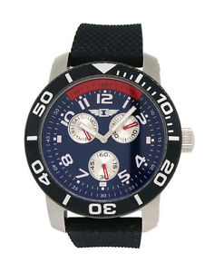 【送料無料】i by invicta 41701003 mens purple silver tone day date analog wrist watch