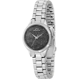 【送料無料】orologio chronostar shimmer donna r3753279502 fucsia glitter watch nero neri