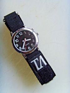 【送料無料】talking watch talks the time day date with canvas strap fits all 1