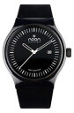 yznoon copenhagen kolor herrenuhr 82004s1 silikon schwarz