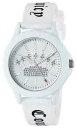 ジューシークチュール 【送料無料】juicy couture womens white silicone strap white jc1001wtwt watch 15