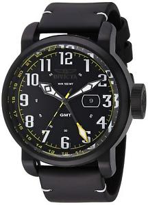 【送料無料】invicta mens aviator swiss quartz stainless steel and leather casual watch 【送料無料】invicta mens aviator swiss quartz stainless steel and leather casual watch