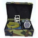 yzorologio uomo cinturino avi8 flyboy av4028setb02 pelle camouflage tessuto