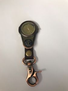 【送料無料】men’s clipon watch with compass