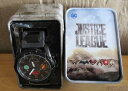 yzdc wb justice league analog watch silicone strap in collector tin