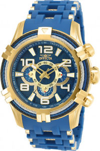 【送料無料】invicta mens bolt quartz chrono 100m stainless steelpolyurethane watch 25768