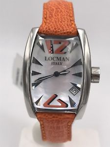 orologio locman panorama lady ref151o pelle 28x32mm 520 scontatissimo nuovo