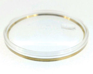 【送料無料】iwc ersatzteil original glas mit datum lupe fr ing 666 gold sehr selten