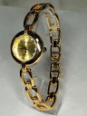 yzcote d azur goldtone wrist watch size 7 12 l