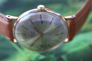 【送料無料】vintage mens big goldplated russian mech poljot kirowskie watch 16 jewels