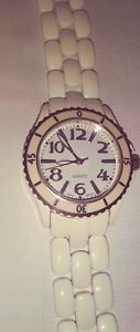 used avon 2007 sport ladies link watch white without box, 8 length※注意※NYからの配送になりますので2週間前後お時間をいただきます。人気の商品は在庫が無い場合がございます。ご了承くださいませ。サイズの種類の商品は購入時の備考欄にご希望のサイズをご記載ください。　携帯メールでの登録ですと楽天からのメールが届かない場合がございます。