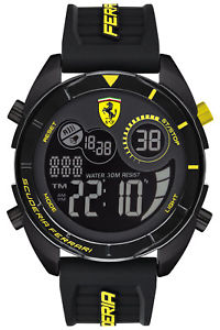 【送料無料】scuderia ferrari digitalherrenuhr forza 0830552