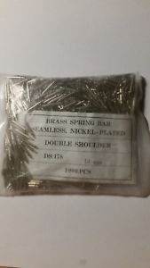 【送料無料】1000 barrettes bracelet montre 14 mm spring bar watch 1000 pc 14 mm horlogerie