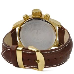 【送料無料】invicta iforce 3329 leather chronograph watch