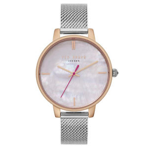 【送料無料】ted baker damen uhr silber
