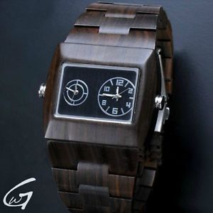 【送料無料】shadow luxury sport wood watch by gold wood