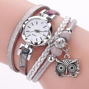 【送料無料】genvivia women girls analog quartz owl pendant ladies female women fashion