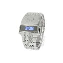 【送料無料】orologio led watch con cinturino in acciaio(2)