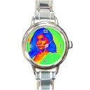 the psychedelic celebrity series kylie jenner watch round italian charm watch※注意※NYからの配送になりますので2週間前後お時間をいただきます。人気の商品は在庫が無い場合がございます。ご了承くださいませ。サイズの種類の商品は購入時の備考欄にご希望のサイズをご記載ください。　携帯メールでの登録ですと楽天からのメールが届かない場合がございます。