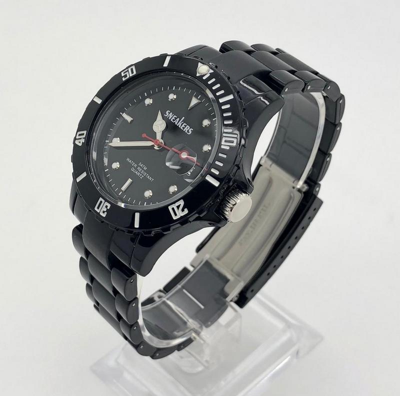 【送料無料】sneakers orologio uomo policarbonato quarzo datario sportivo leggero nuovo dd