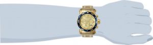 【送料無料】invicta mens pro diver quartz chronograph stainless steel 200m watch 23669