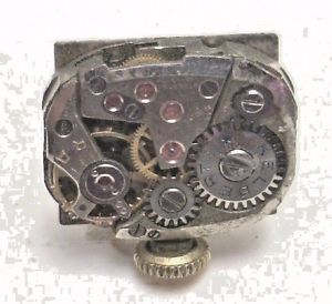 【送料無料】antique vintage kelbert 17j wrist watch movement not working w209