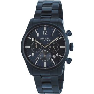 【送料無料】orologio breil tribe classic elegance ew0359 acciaio watch full blu cronografo