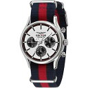 【送料無料】orologio sector 660 r3251517003 uomo watch nylon rosso blu 43 mm multifunzione