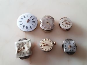 【送料無料】6 anciens petit mouvement de montre en or jesi lip juvenia pop net non bloqu 【送料無料】6 anciens petit mouvement de montre en or jesi lip juvenia pop net non bloqu