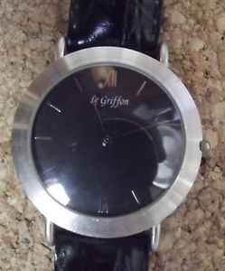 【送料無料】montre quartz le griffon 36 mm env pile neuve