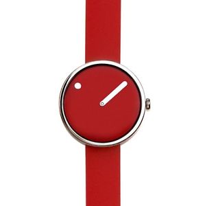 【送料無料】rosendahl picto red steel watch small 43366
