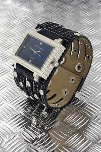 【送料無料】orologio donna nele fortados bracciale in jeans m 1041