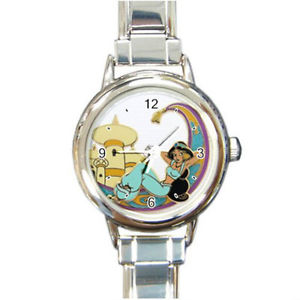 ̵jasmine on magic carpet watch round italian charm watch wristwatch