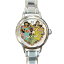 【送料無料】glitter heart tiana jasmine belle watch round italian charm watch wristwatch