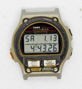 【送料無料】vintage timex ironman triathlon 731a watch indiglo 8 lap chrono 100m stopwatch 【送料無料】vintage timex ironman triathlon 731a watch indiglo 8 lap chrono 100m stopwatch