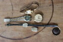 vintage lot de 5 anciennes montres femmes restaurer timex fedex oremte