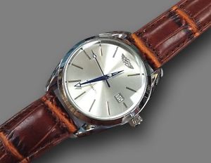 【送料無料】orologio polso yk g5030 uomo analogico automatico data elegante moda marrone lac