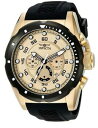 【送料無料】invicta mens 20306 speedway 18k gold ionplated stainless steel watch …(2)