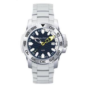 【送料無料】orologio uomo nautica nsr 20 nad13002g bracciale acciaio blu bianco sub 50mt 【送料無料】orologio uomo nautica nsr 20 nad13002g bracciale acciaio blu bianco sub 50mt