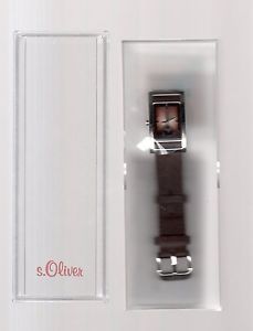 【送料無料】orologio soliver donna bracciale in pelle resistente acqua 30 mt