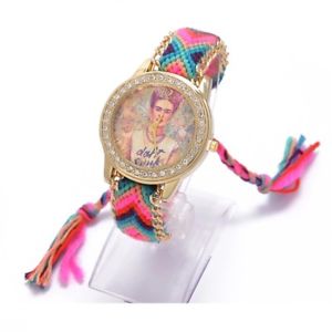 【送料無料】frida khalo mexican quartz jewelry watches womens wrist geneva fashion bracelet(2)