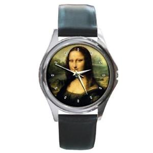 【送料無料】mona lisa by davinci round metal watch ww12 【送料無料】mona lisa by davinci round metal watch ww12