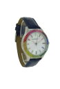 【送料無料】isacc mizrahi live j277607130000 womens mother of pearl rainbow analog wat...