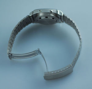 【送料無料】70s vintage windert lcd alarm day date light mens retro wrist watch nos w box