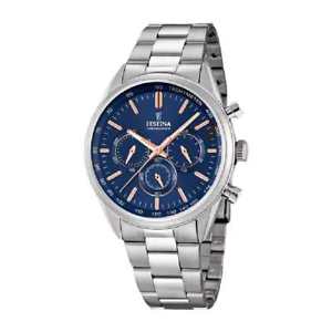 【送料無料】orologio festina uomo blu f16820a