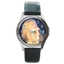 【送料無料】avril lavigne custom round metal watch ww10