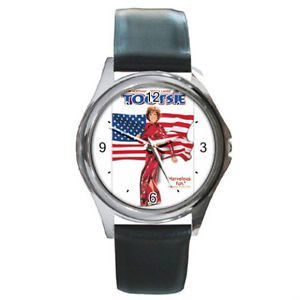 楽天hokushin【送料無料】tootsie the movie watch round metal wristwatch